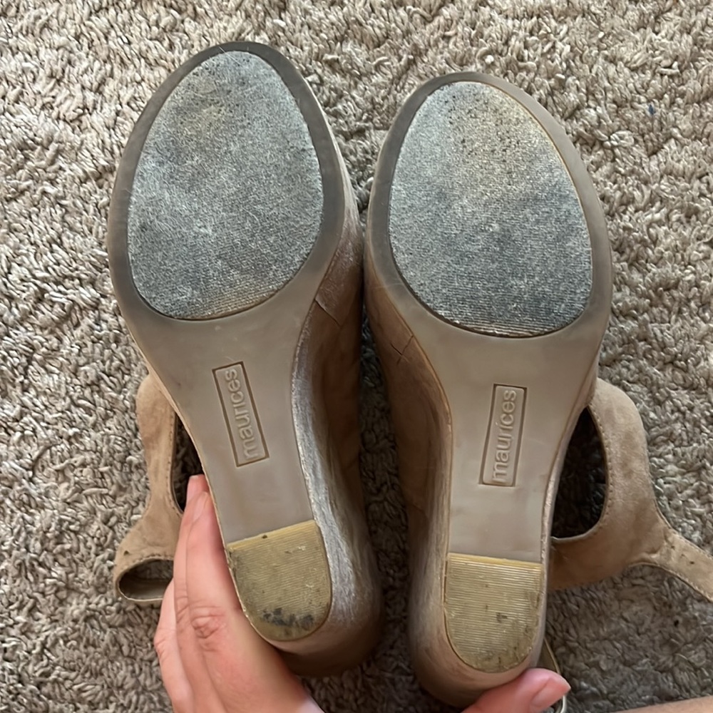 Nude wedges - Picture 5 of 6
